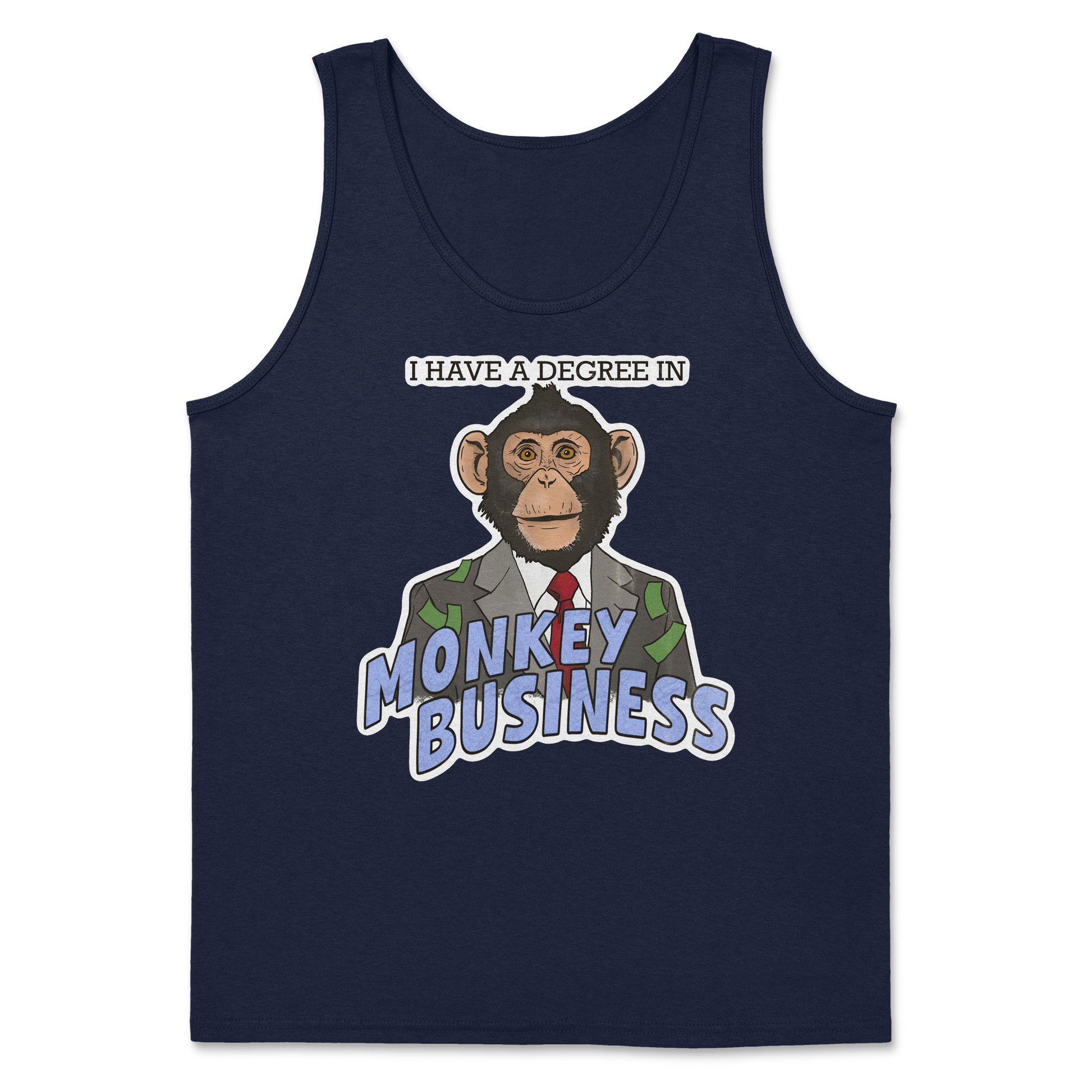 Heavy Blend Tank Top Monkey Business in Navy