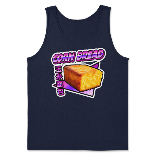 The Nice Shirt Tank Top Corn Bread  in Navy