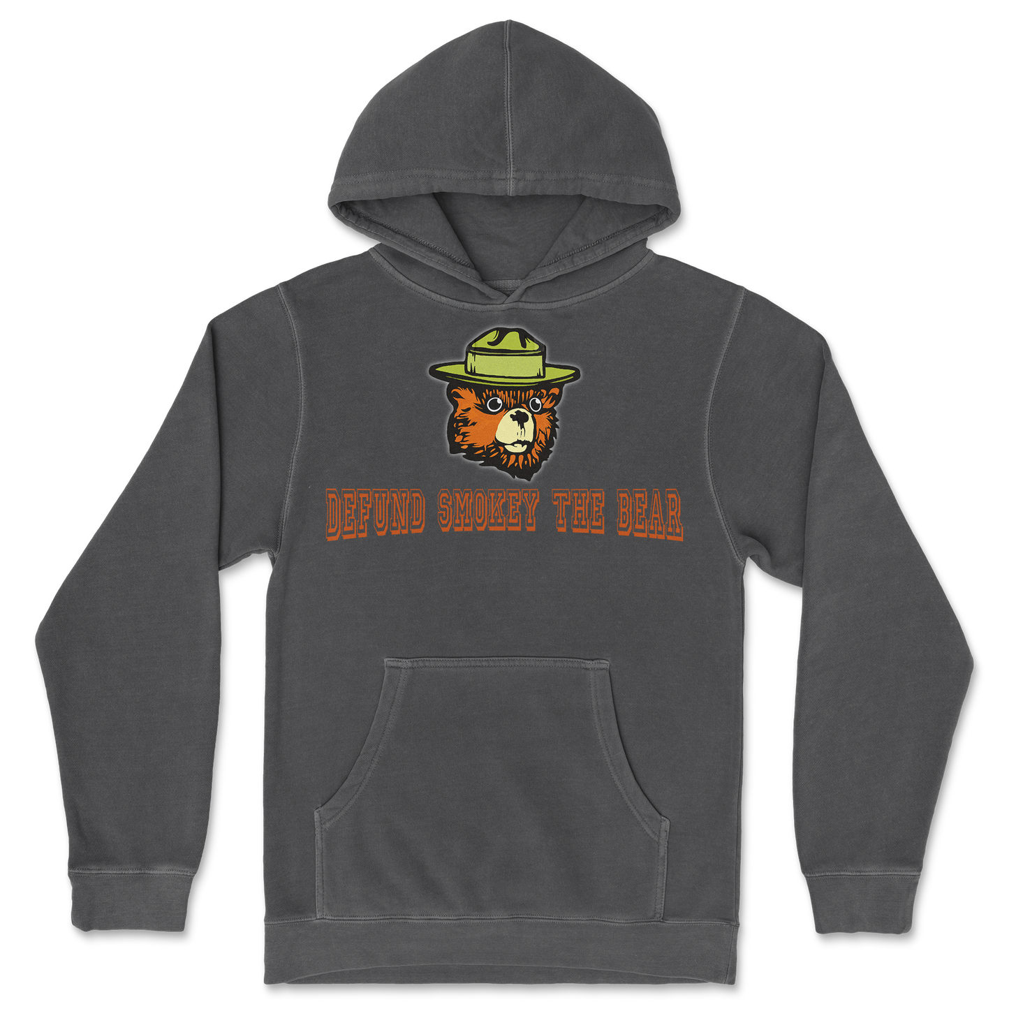 Independent Clothing Co. Hoodie Defund Smokey Bear in Black