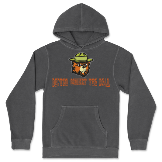 Independent Clothing Co. Hoodie Defund Smokey Bear in Black