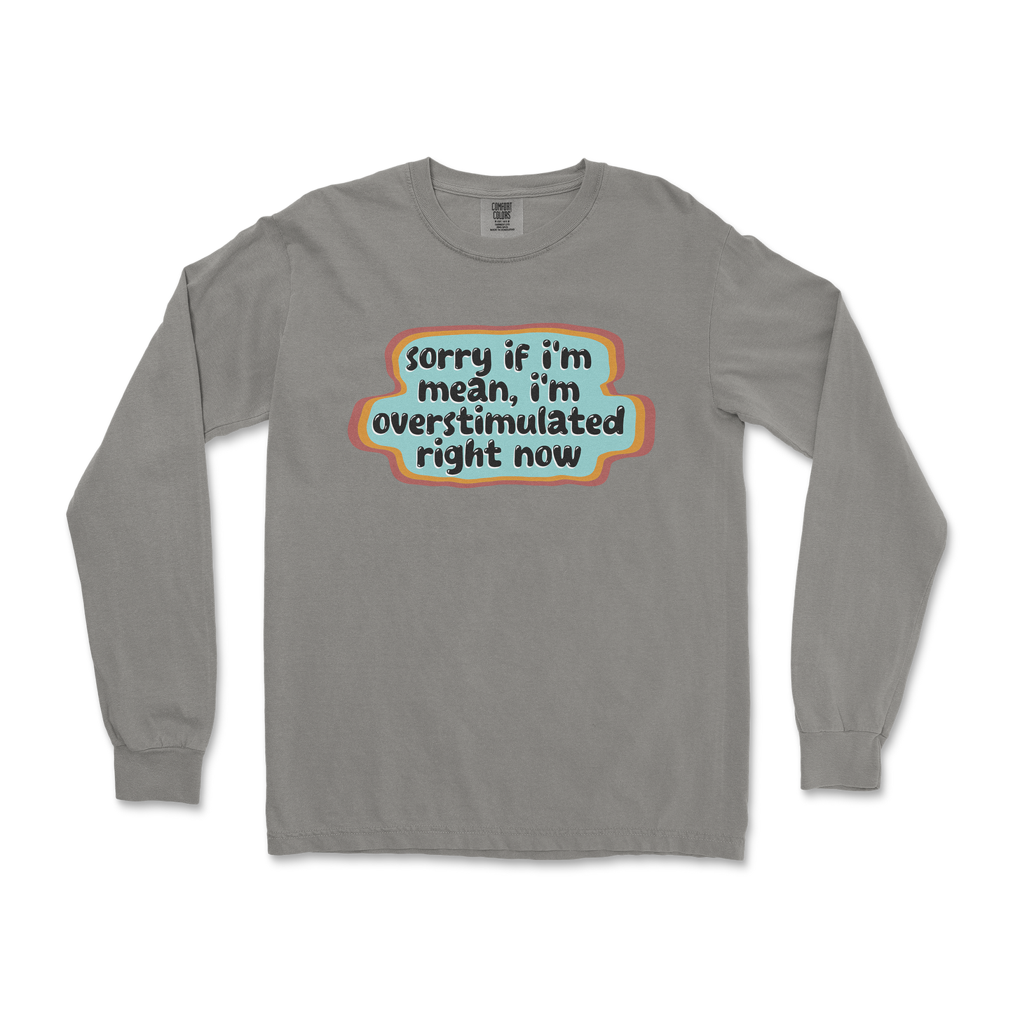 Comfort Colors Long Sleeve in Grey