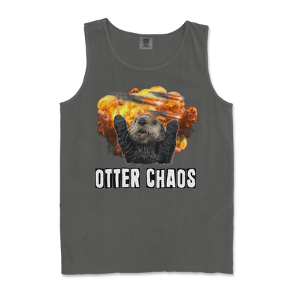 Comfort Colors Tank Top Otter Chaos in Pepper