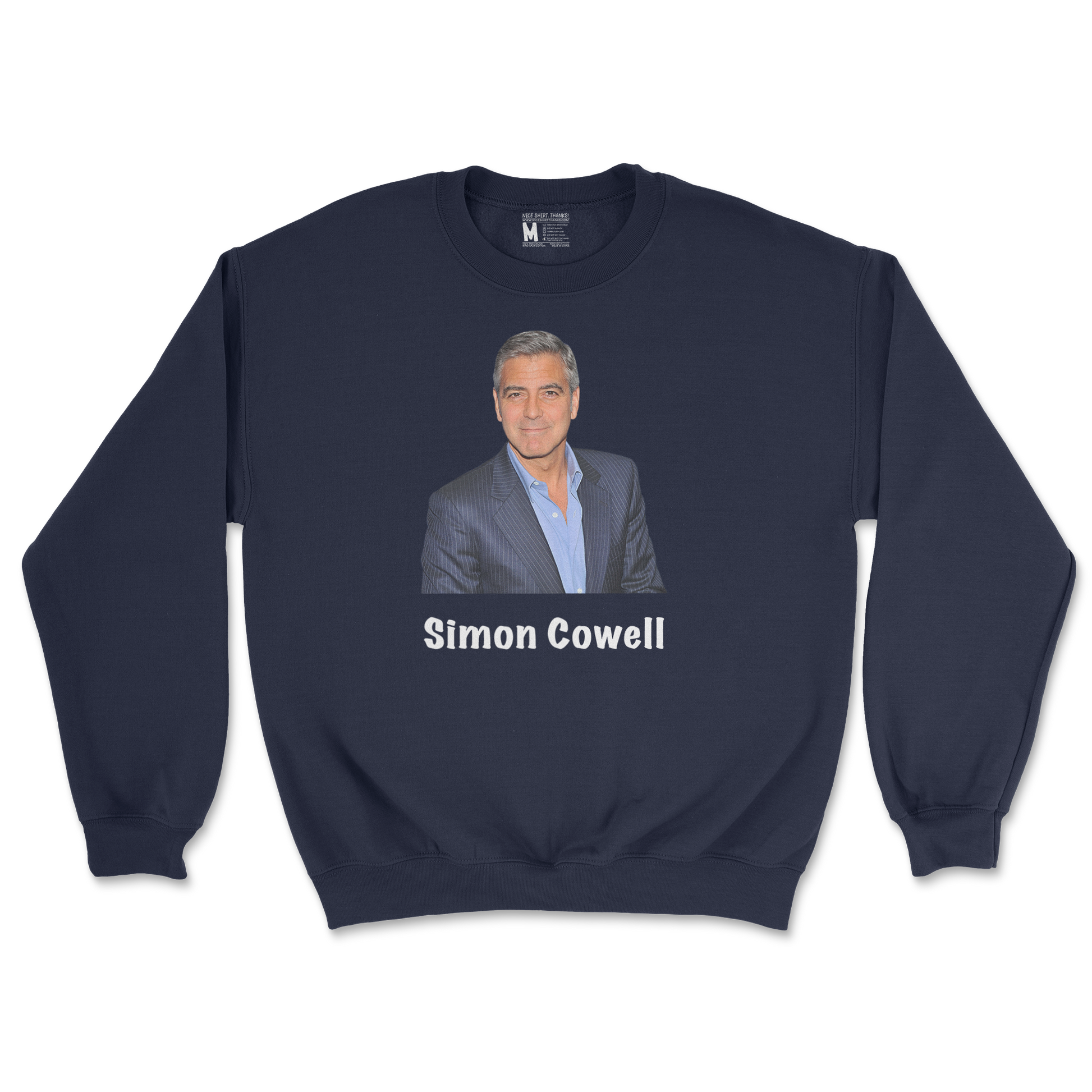 Gildan SoftStyle Crew Neck Simon in Navy