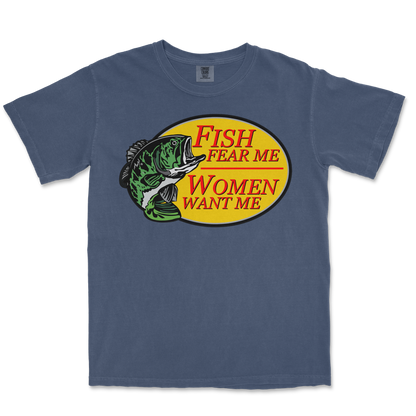 Comfort Colors T-Shirt For The Fishermen in Midnight