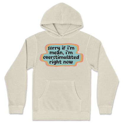 Independent Clothing Co. Hoodie Overstimulated in Ivory