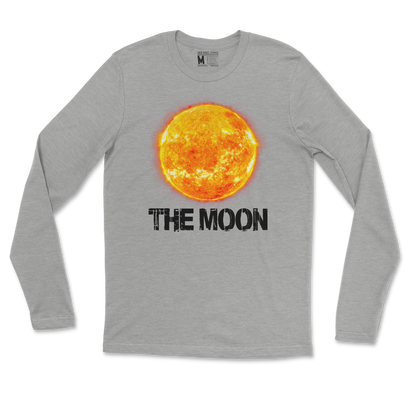 Heavy Blend Long Sleeve the moon in SportsGrey