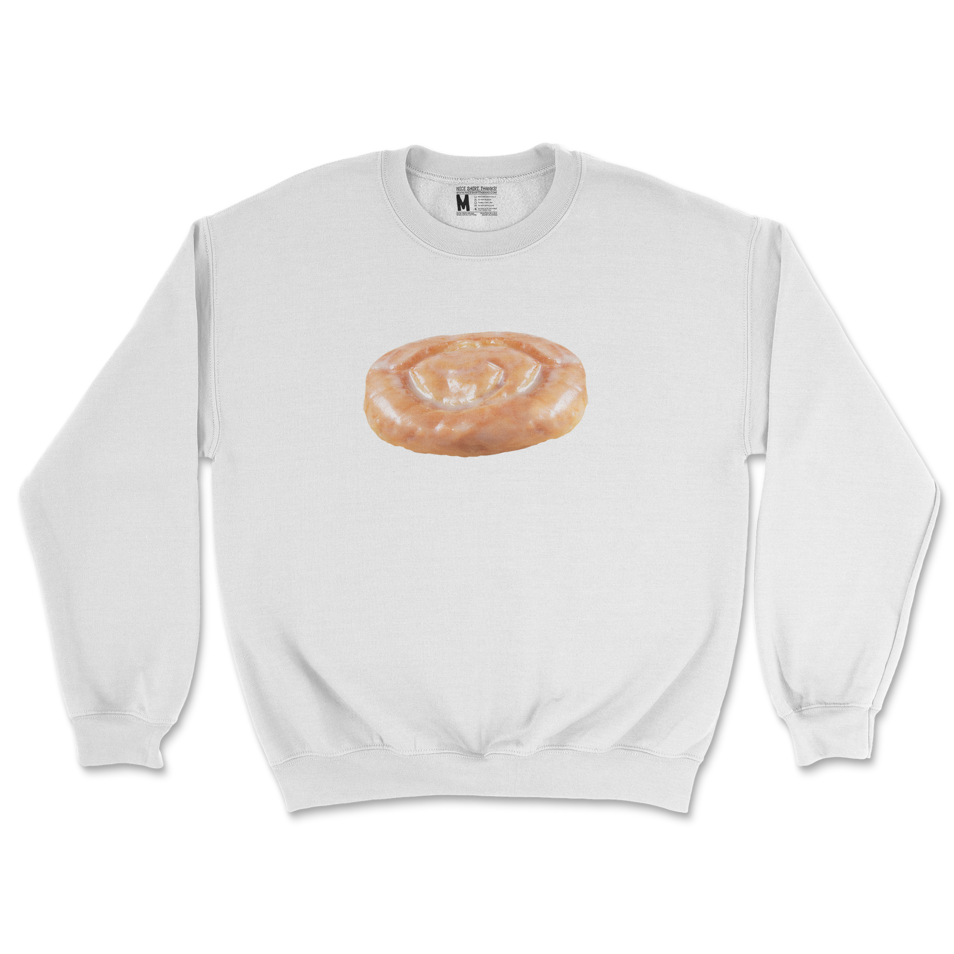 Gildan SoftStyle Crew Neck Honey Bun in White