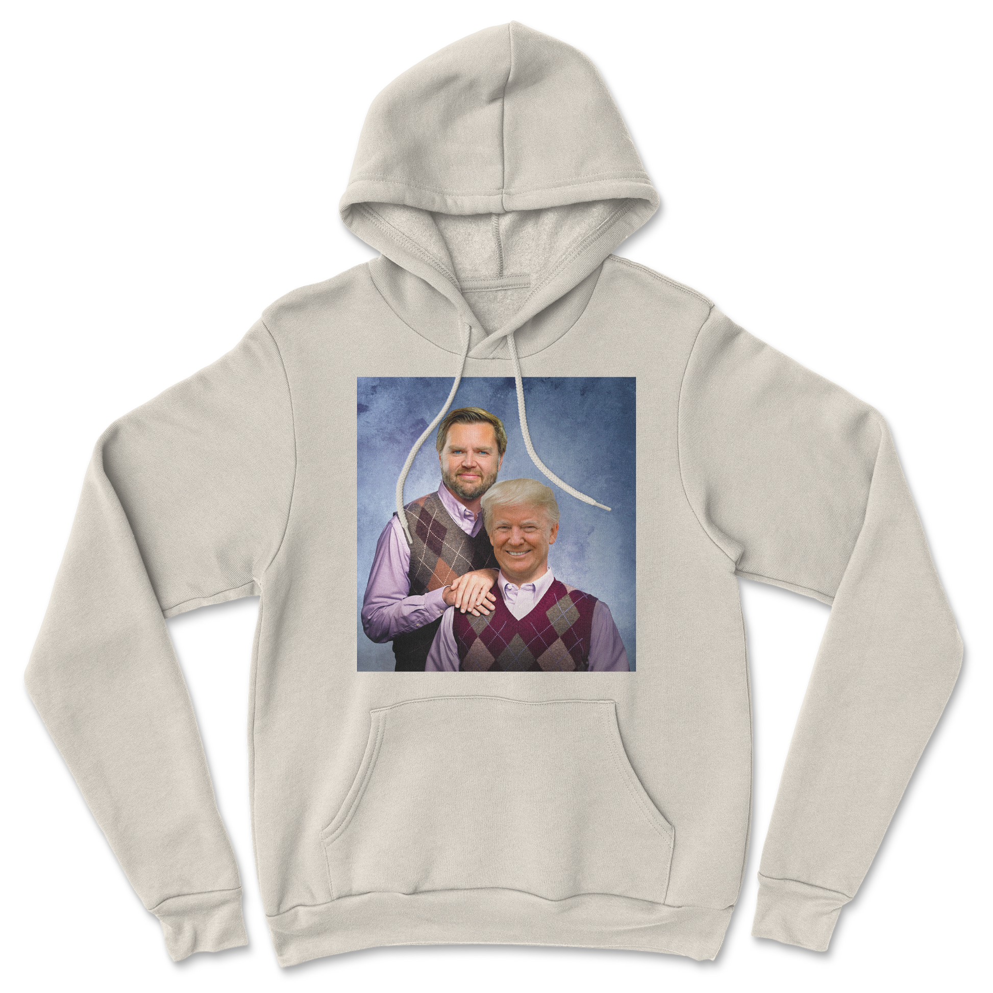 The Nice Shirt Hoodie Step Brothers  in Sand