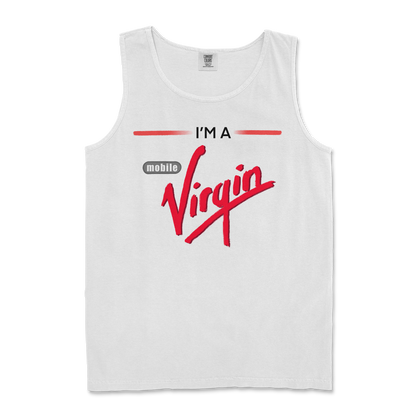 Comfort Colors Tank Top Mobile Virgin in White