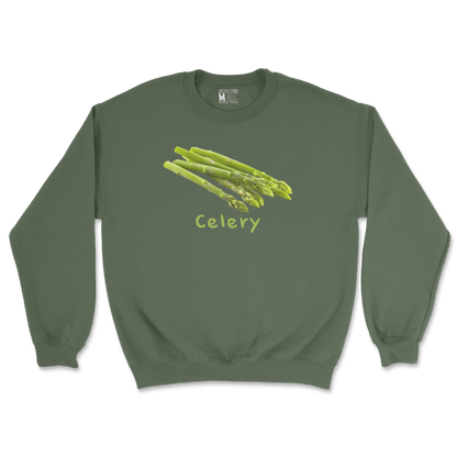 Gildan SoftStyle Crew Neck Celery in Military Green