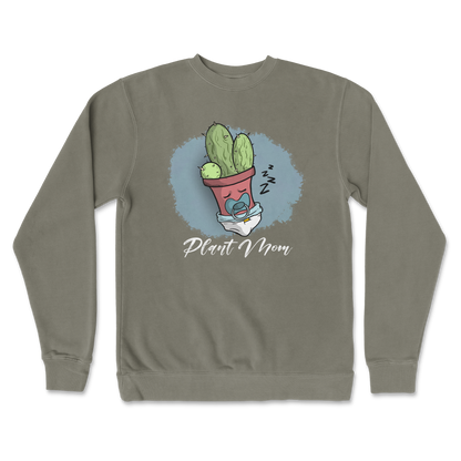 Independent Clothing Co. Crew Neck Plant Mom 2 in Army