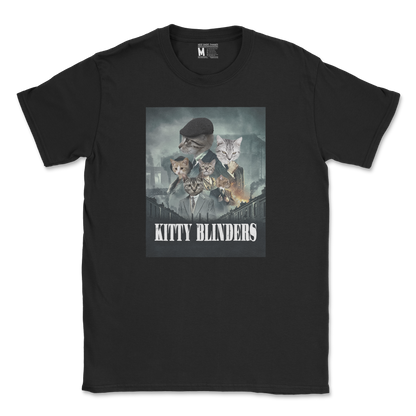 Gildan SoftStyle T-Shirt Kitty Blinders in Black