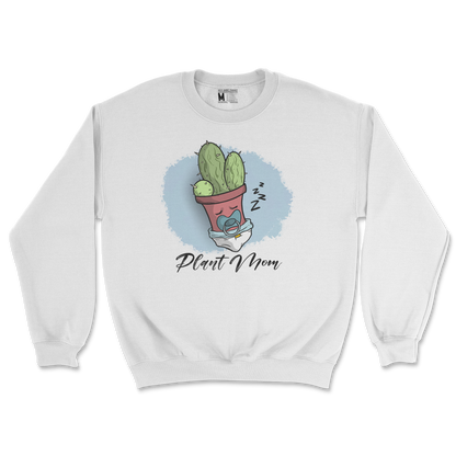 Gildan SoftStyle Crew Neck Plant Mom 2 in White