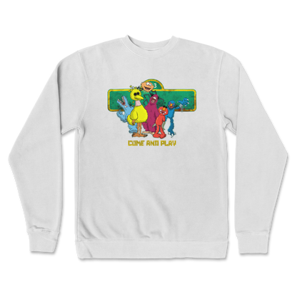 Independent Clothing Co. Crew Neck Cursed Sesame Street in White