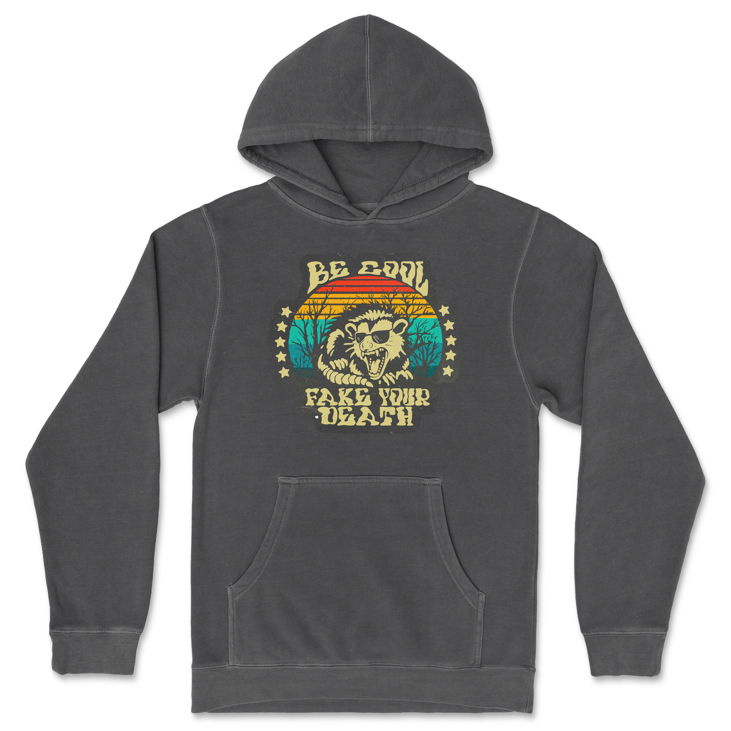 Independent Clothing Co. Hoodie Fake Your Death in Black