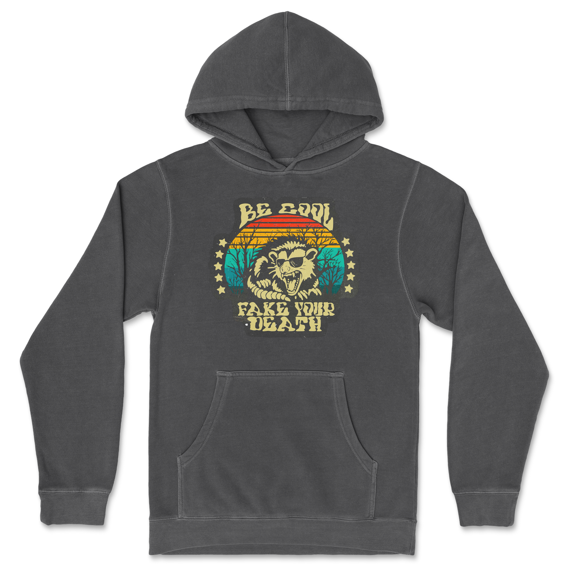 Independent Clothing Co. Hoodie Fake Your Death in Black