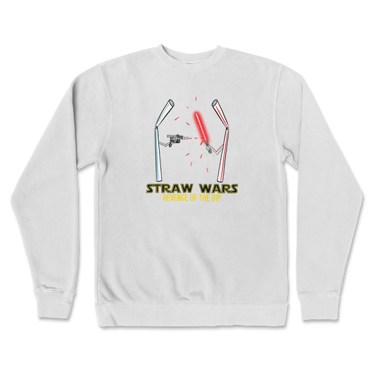 Independent Clothing Co. Crew Neck Straw Wars in White