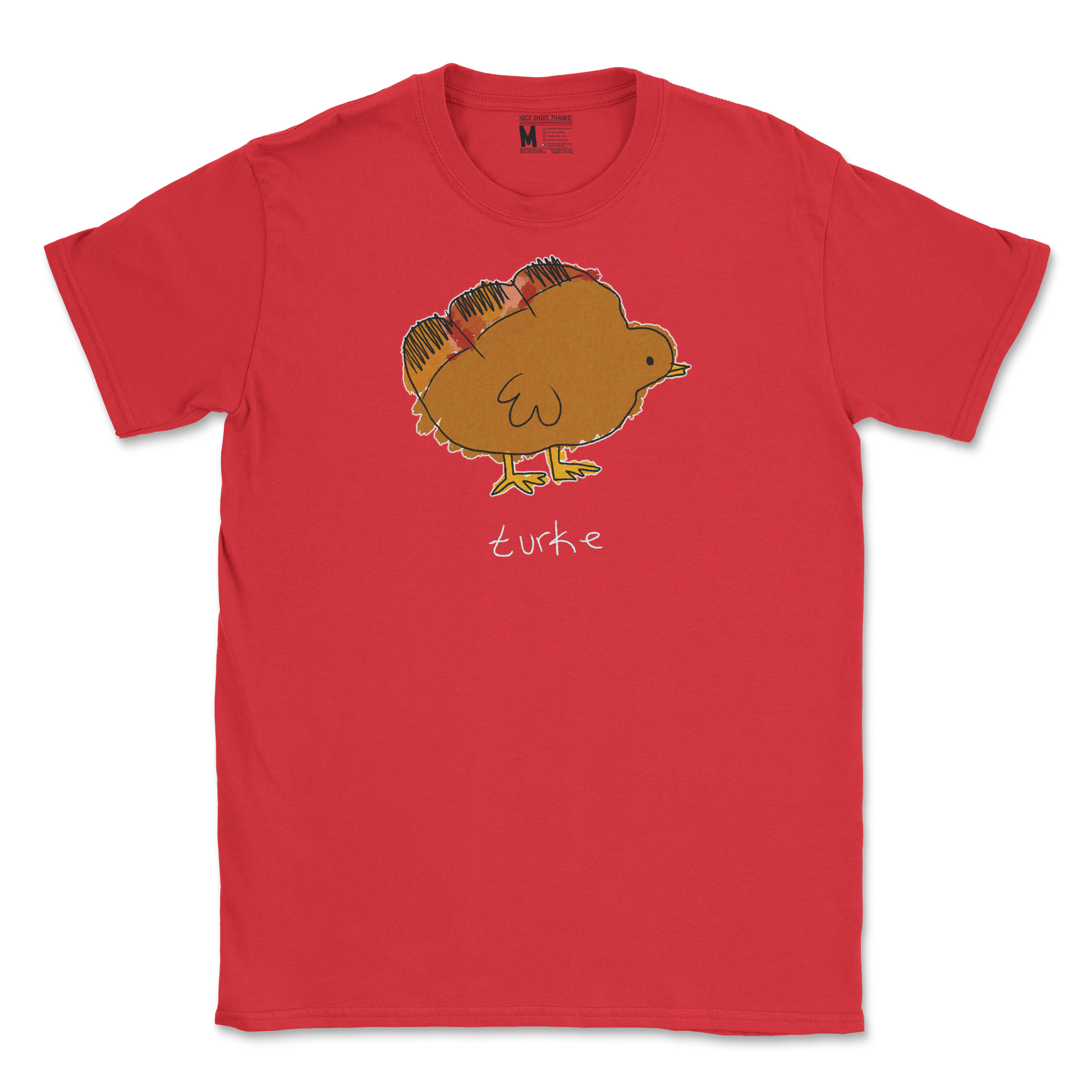 Gildan SoftStyle T-Shirt Turke in Red