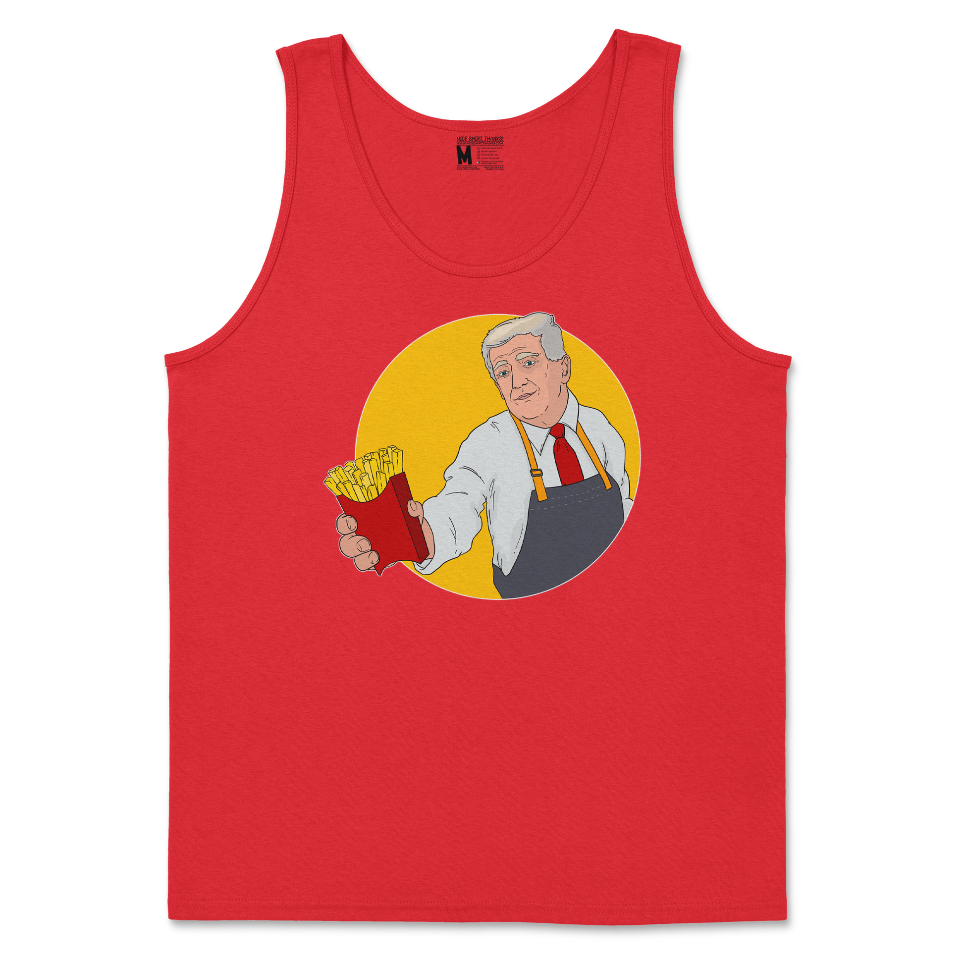 Gildan SoftStyle Tank Top McTrump  in Red