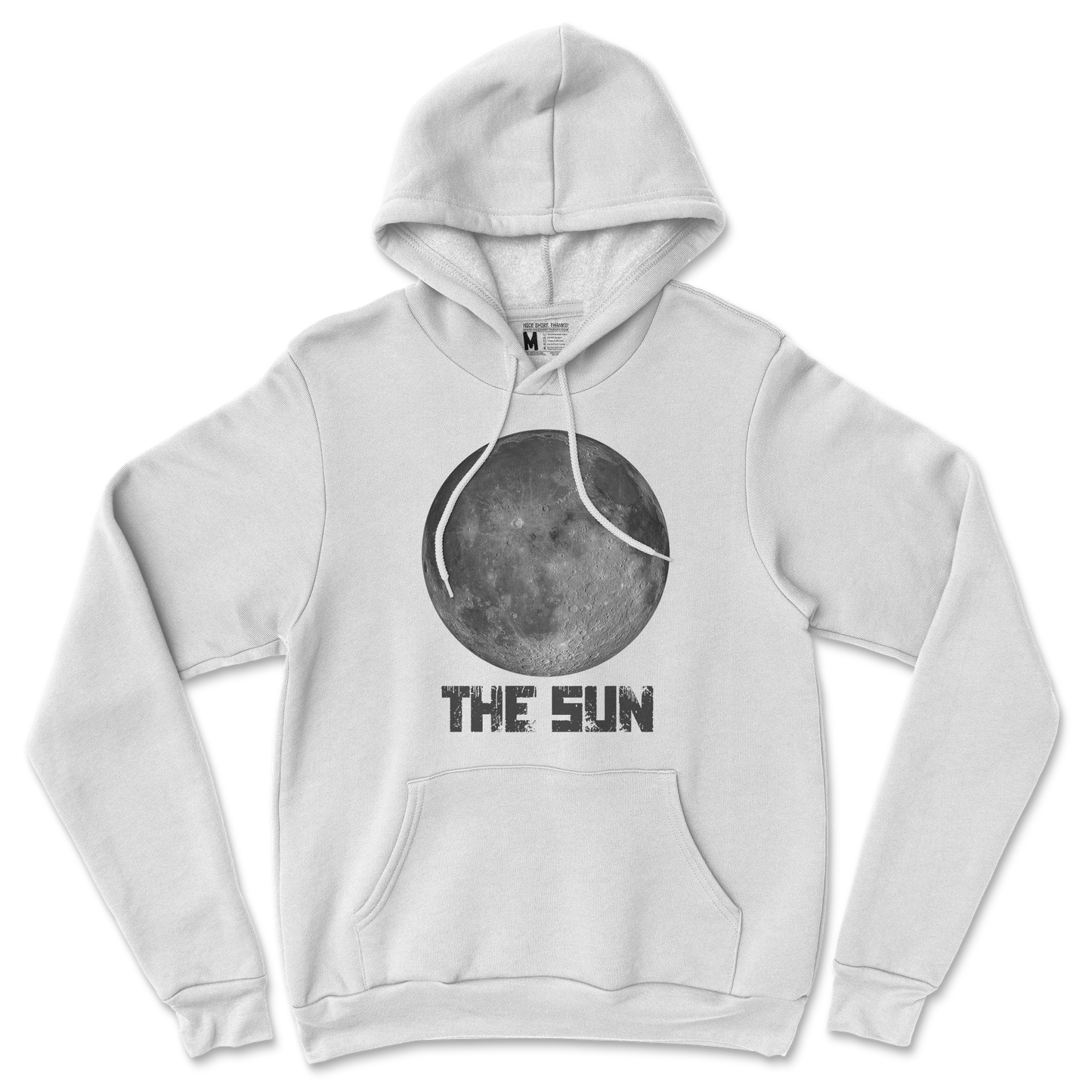 Gildan SoftStyle Hoodie The Sun in White