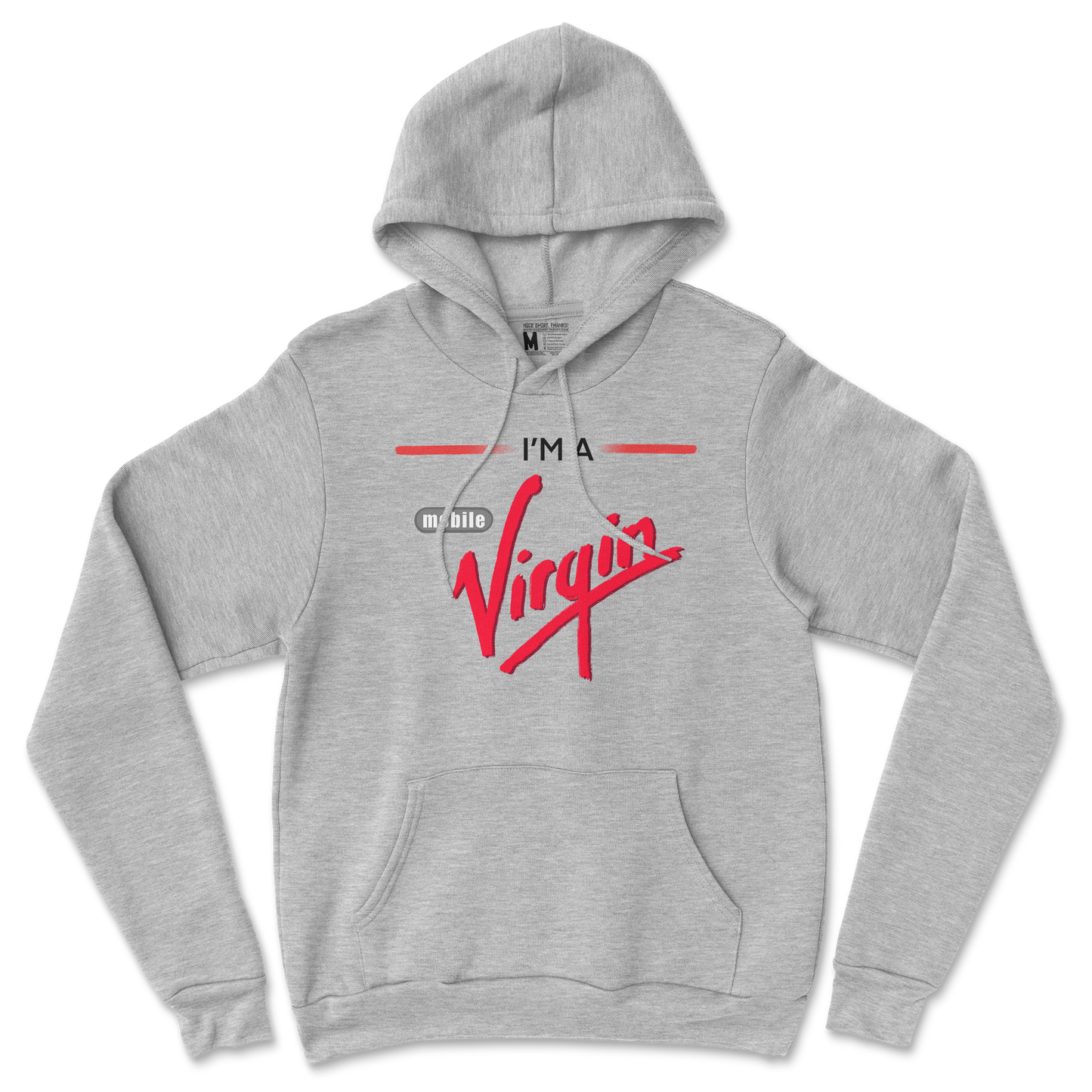 Gildan SoftStyle Hoodie Mobile Virgin in Sports Grey