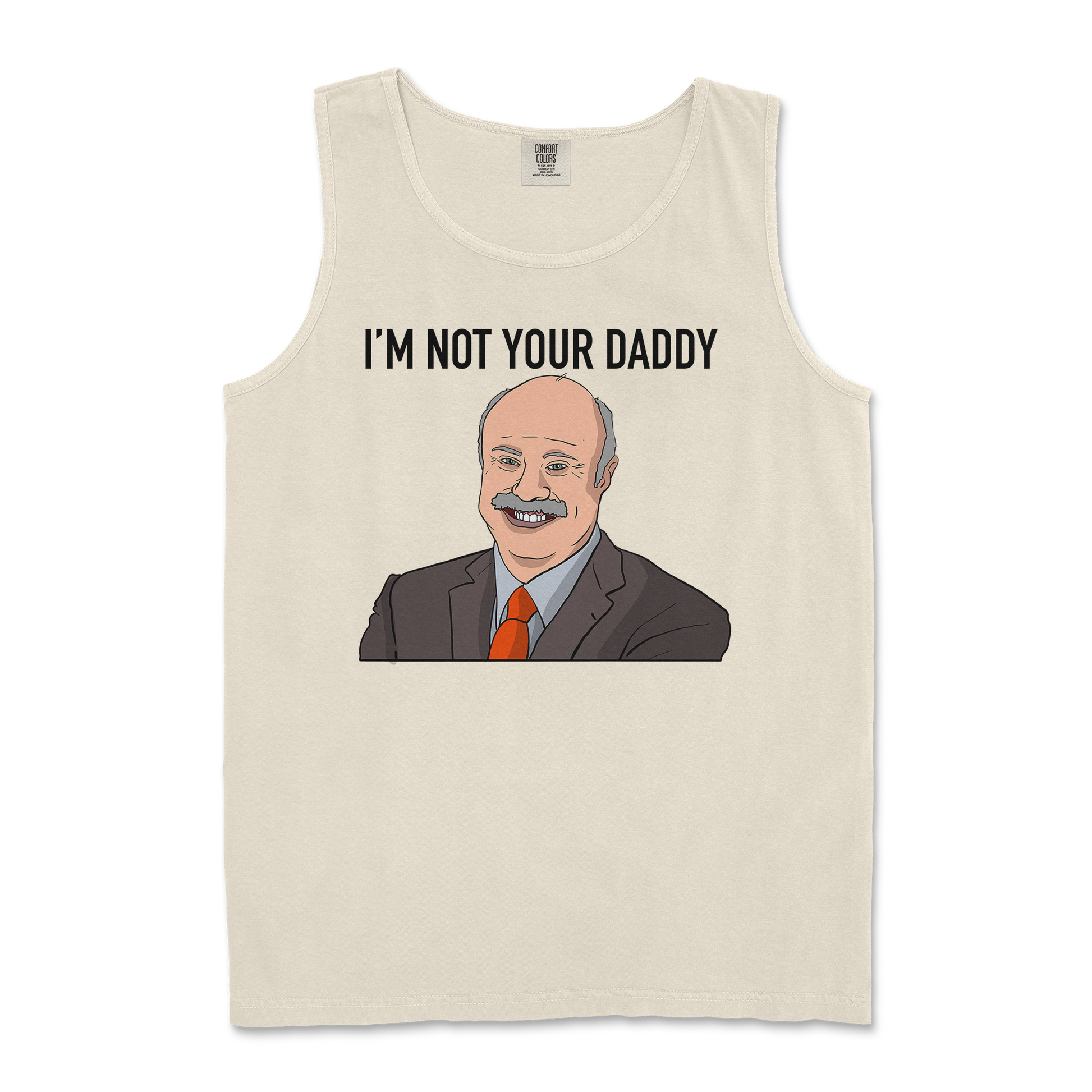 Comfort Colors Tank Top Daddy Phil in Ivory