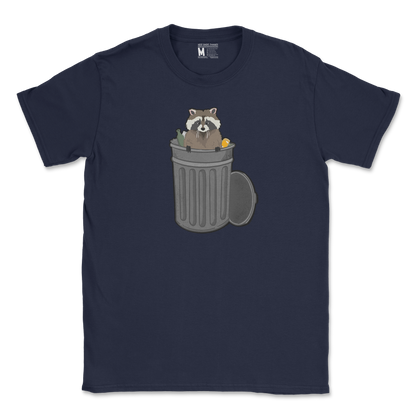 Gildan SoftStyle T-Shirt Trash Panda Enthusiast in Navy