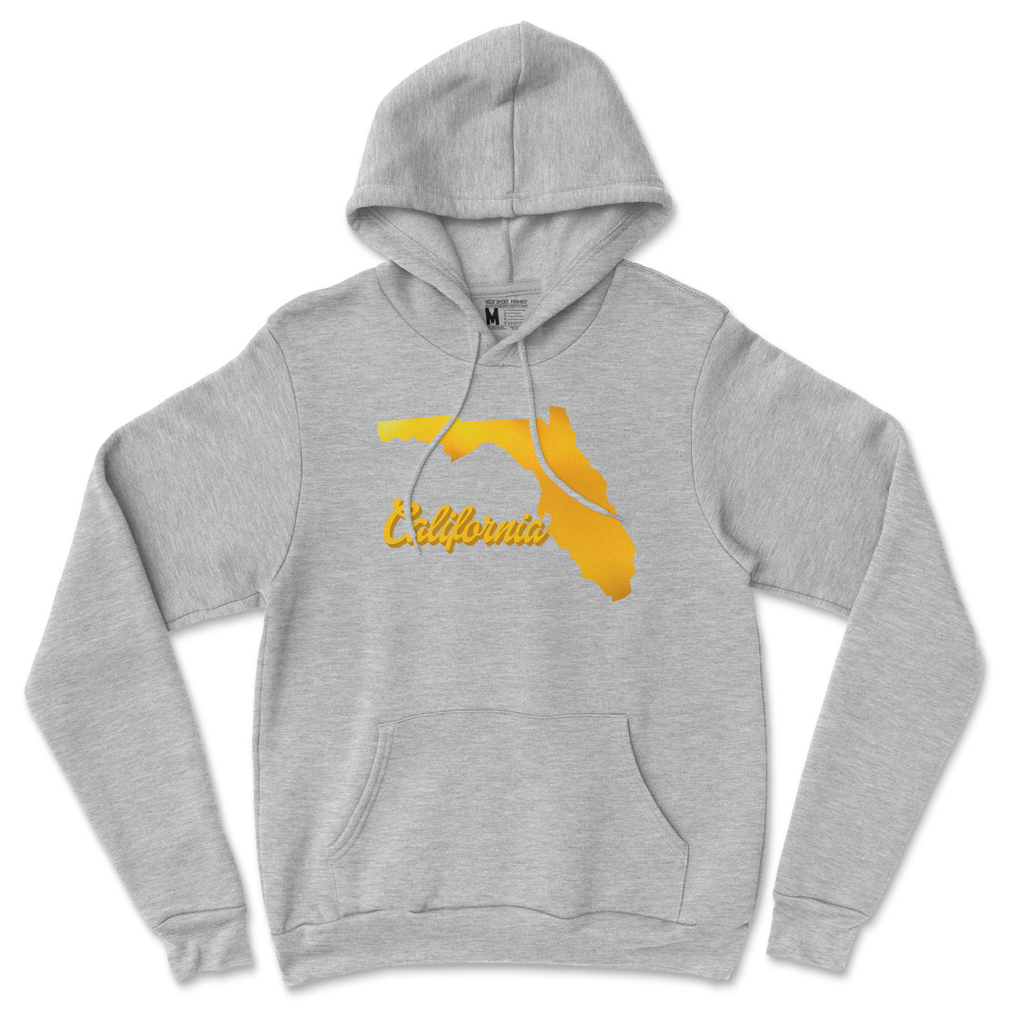 Gildan SoftStyle Hoodie California in Sports Grey