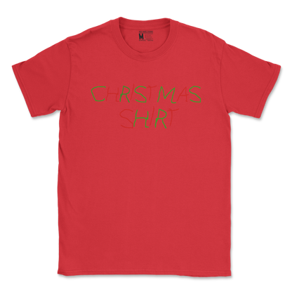 Gildan SoftStyle T-Shirt Christmas Shirt in Red