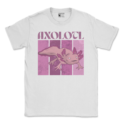 Gildan SoftStyle T-Shirt Axolotl in White