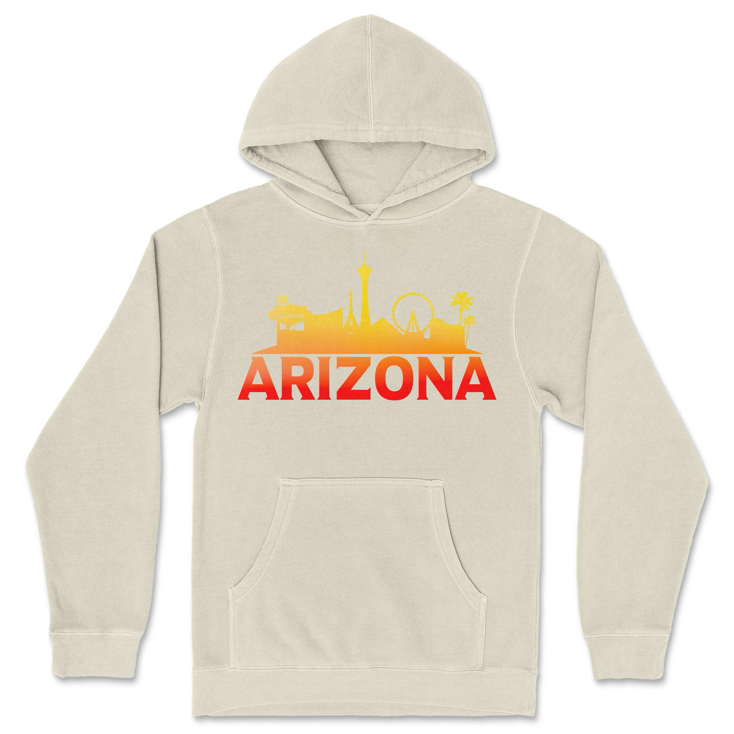 Independent Clothing Co. Hoodie Arizona in Ivory