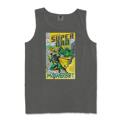 Comfort Colors Tank Top Super Dad in Pepper