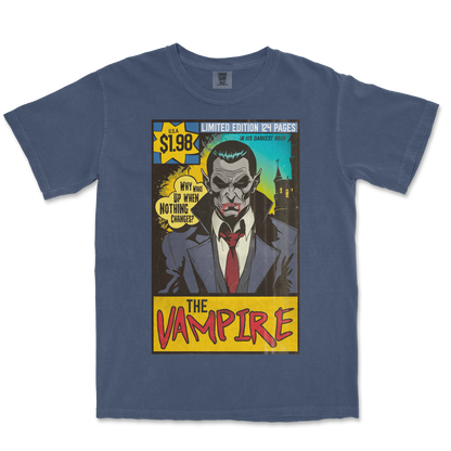 Comfort Colors T-Shirt Sad Vampire in Midnight
