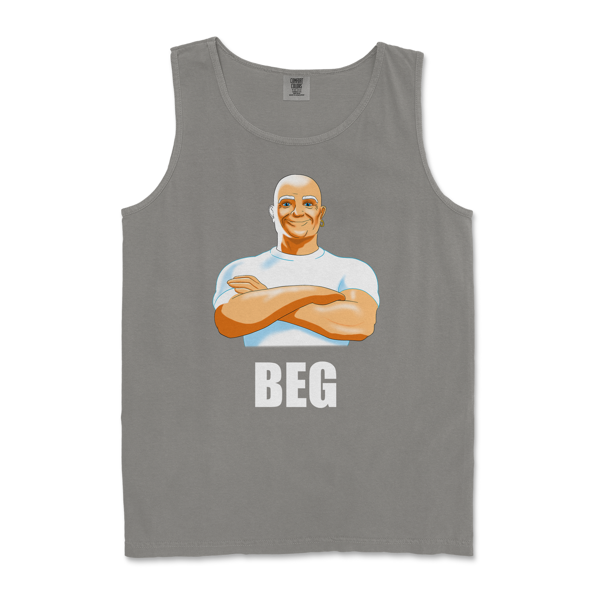 Comfort Colors Tank Top Beg in Grey