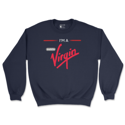 Gildan SoftStyle Crew Neck Mobile Virgin in Navy