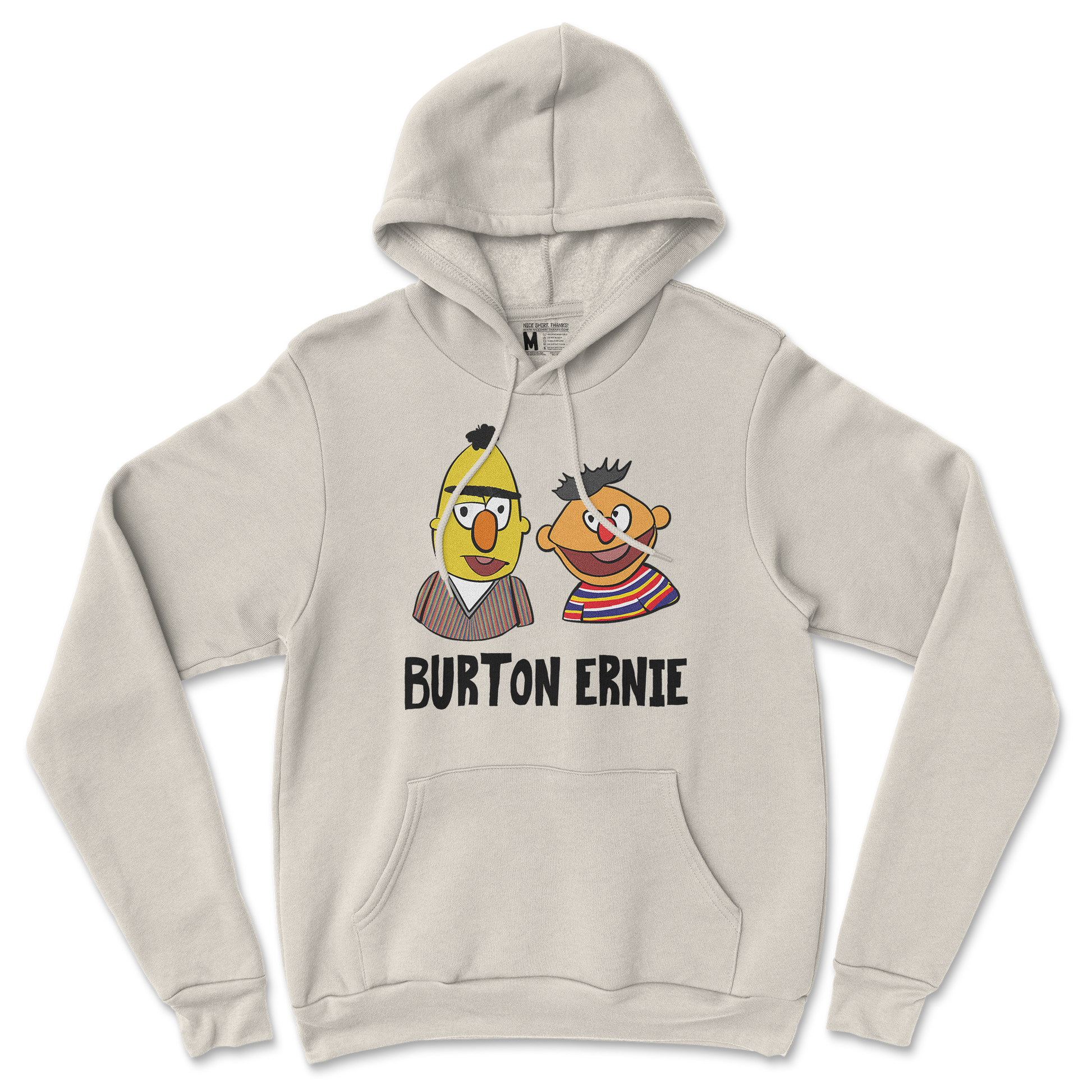 Gildan SoftStyle Hoodie Burton Ernie in Sand