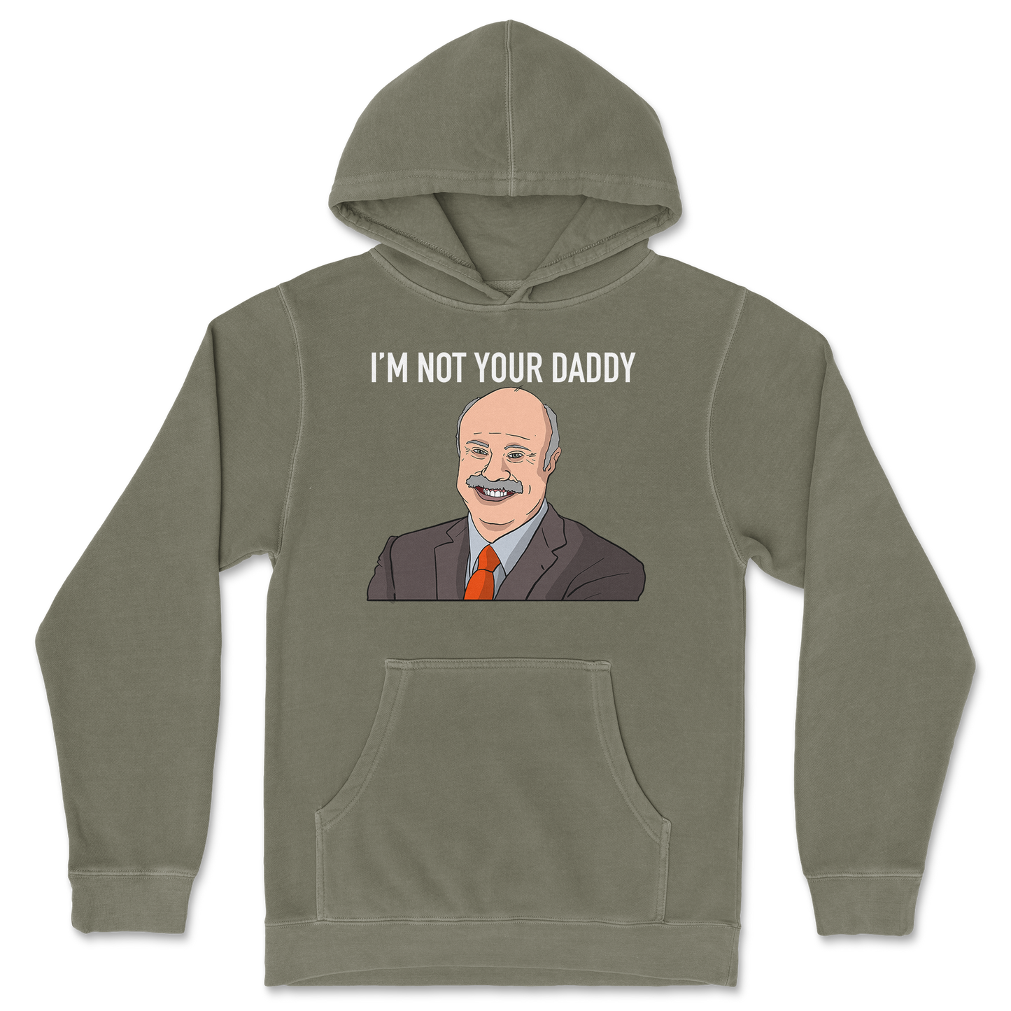 Independent Clothing Co. Hoodie Daddy Phil in Olive