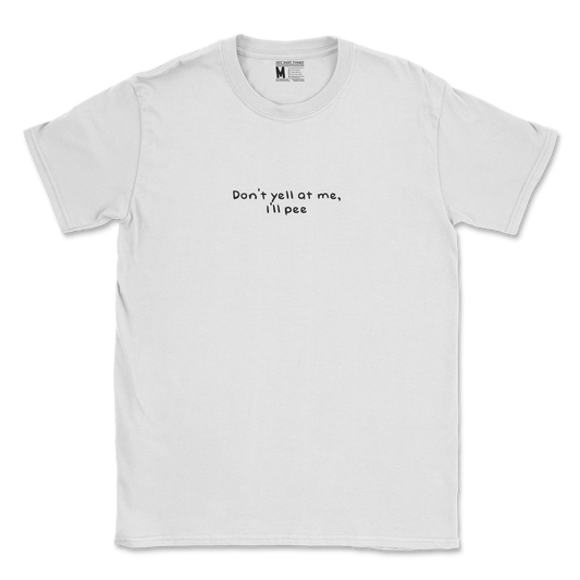 Gildan SoftStyle T-Shirt Dont Yell in White