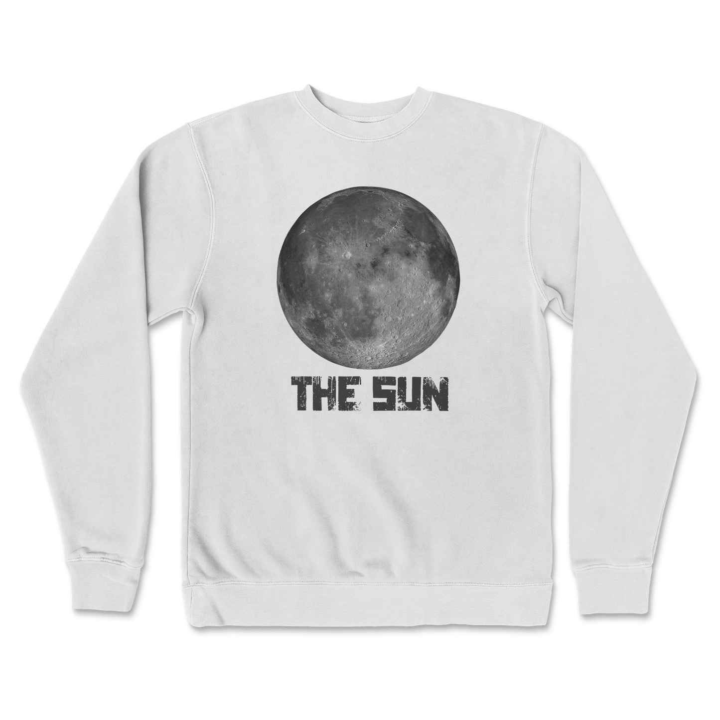 Independent Clothing Co. Crew Neck The Sun in White