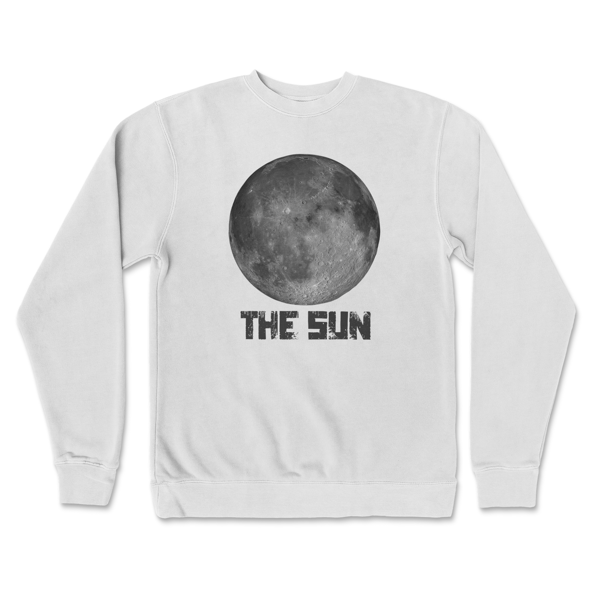 Independent Clothing Co. Crew Neck The Sun in White