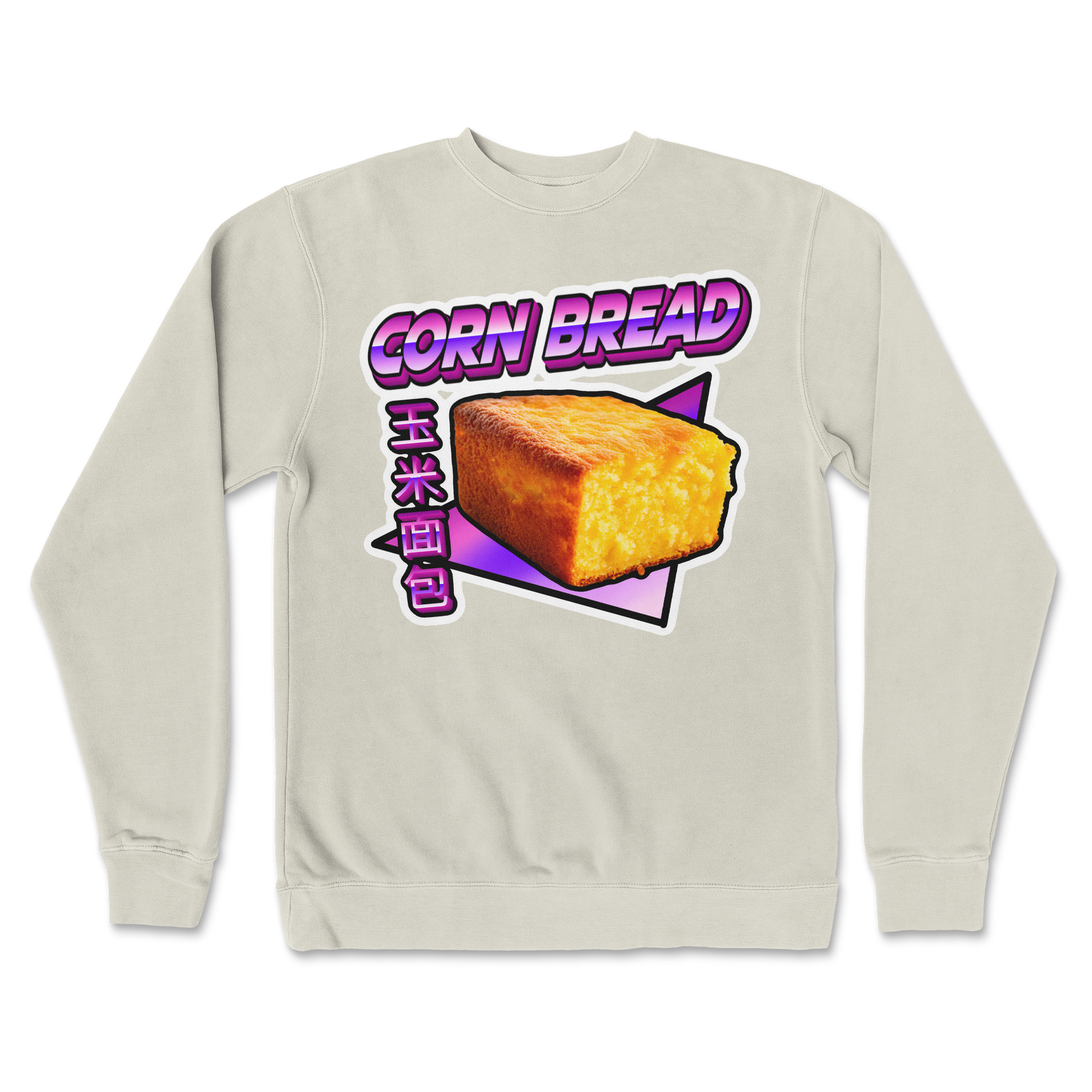 Independent Clothing Co. Crew Neck Corn Bread  in Bone