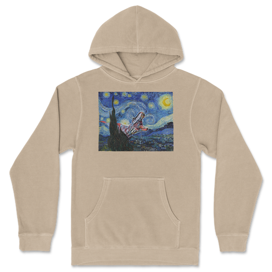 Independent Clothing Co. Hoodie Van Gogh but Cooler in Sandstone