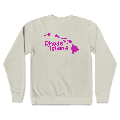 Independent Clothing Co. Crew Neck Rhode Island in Bone