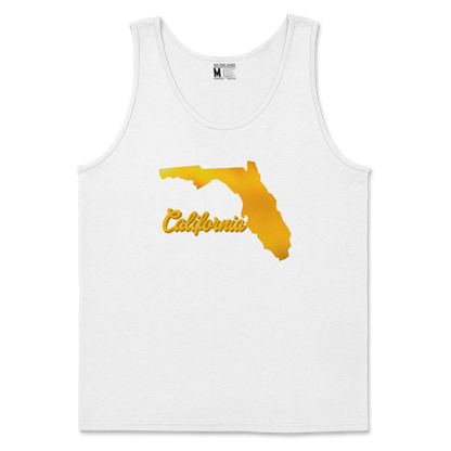 Gildan SoftStyle Tank Top California in White