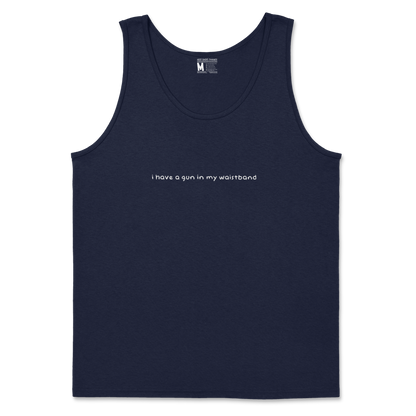 Gildan SoftStyle Tank Top in Navy