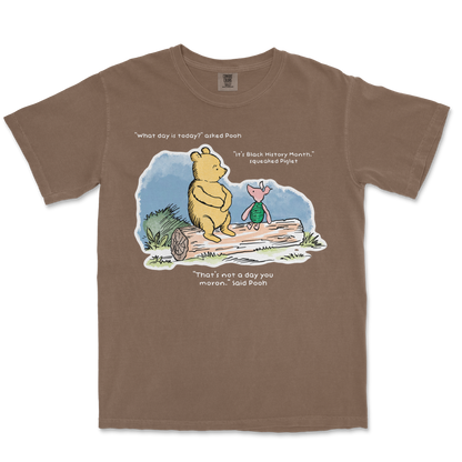 Comfort Colors T-Shirt Winnie the Pooh  in Espresso