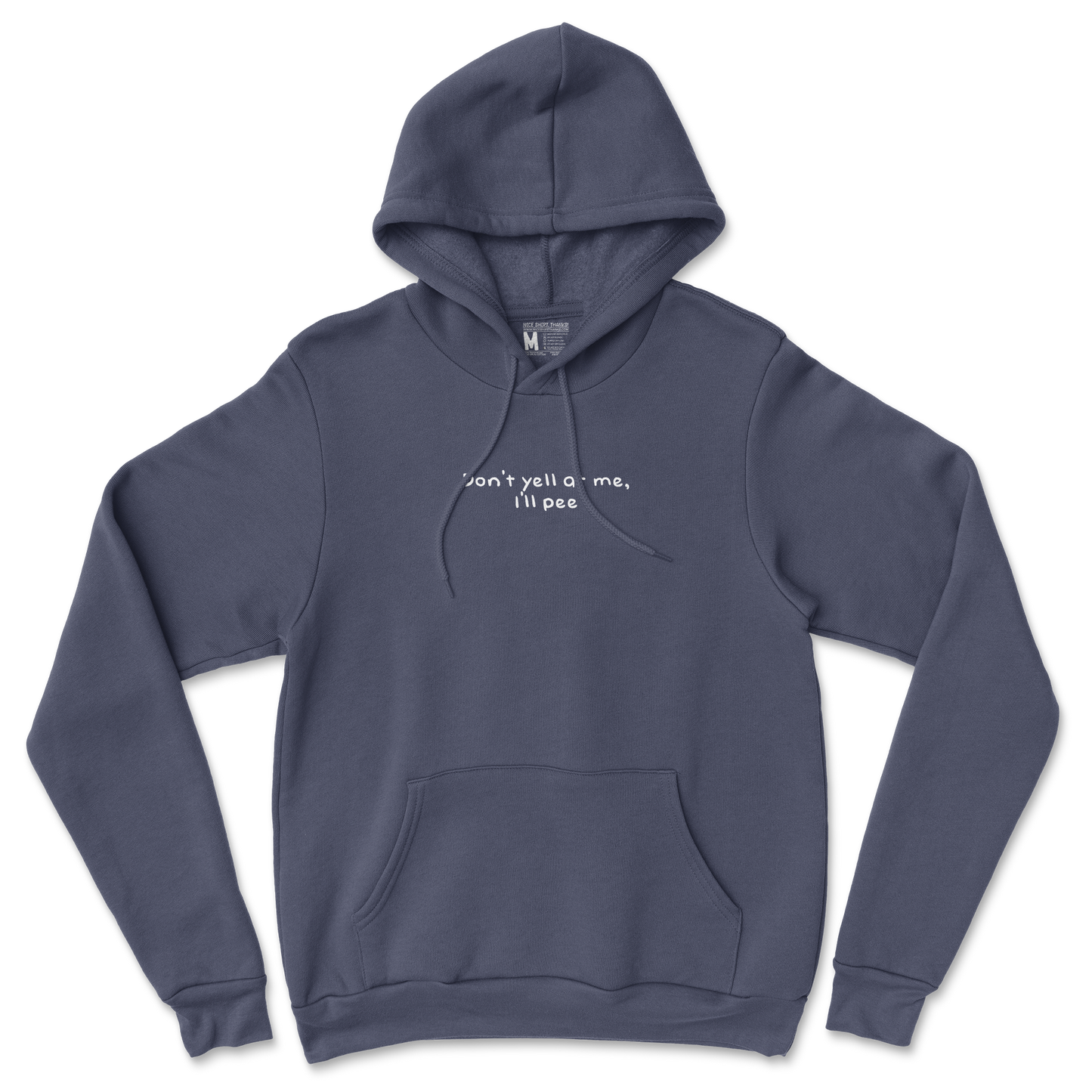 Gildan SoftStyle Hoodie Dont Yell in Navy