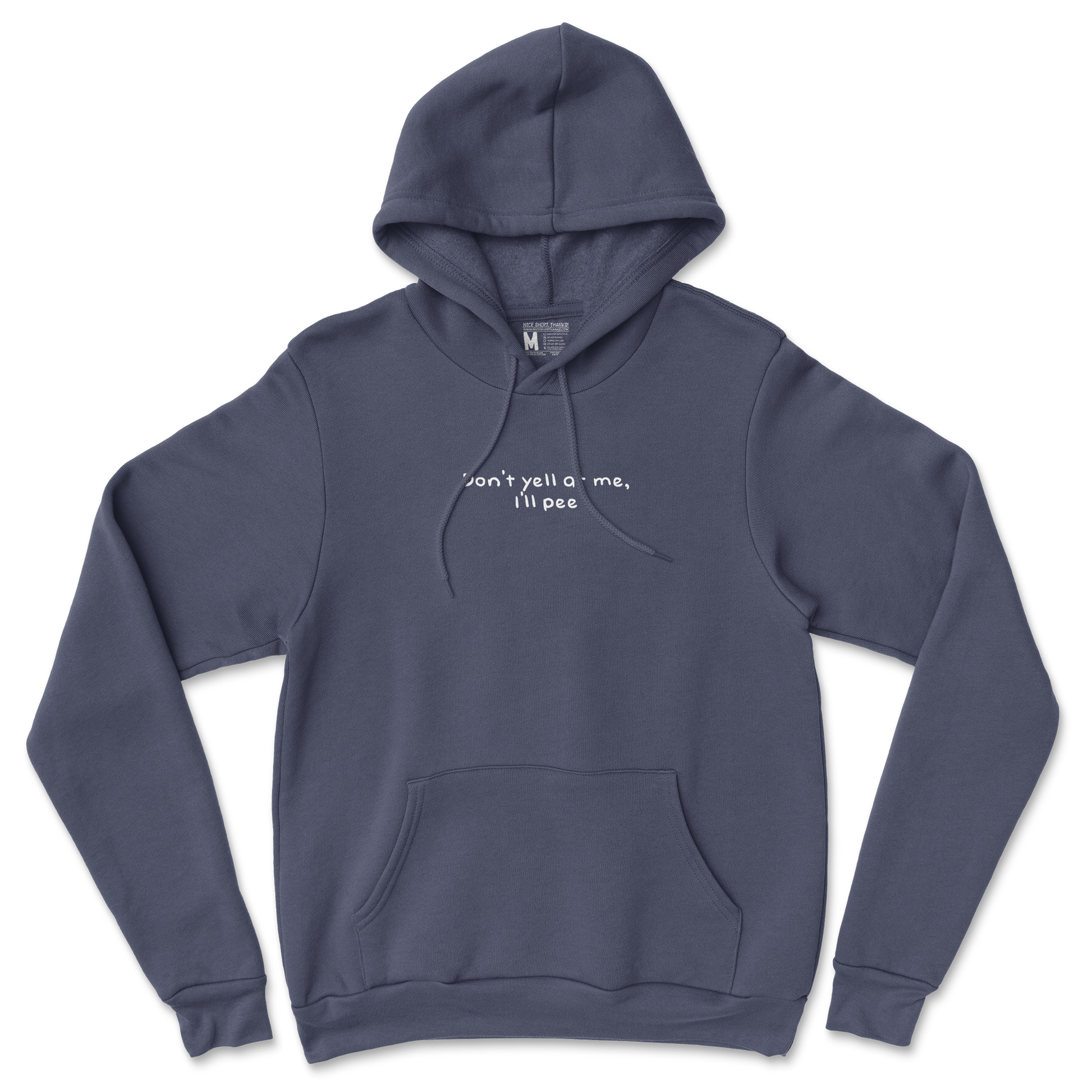 Gildan SoftStyle Hoodie Dont Yell in Navy