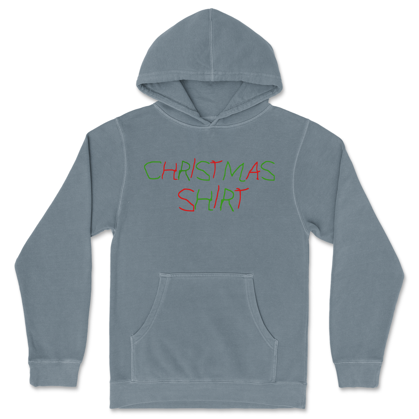 Independent Clothing Co. Hoodie Christmas Shirt in Blue-Magic