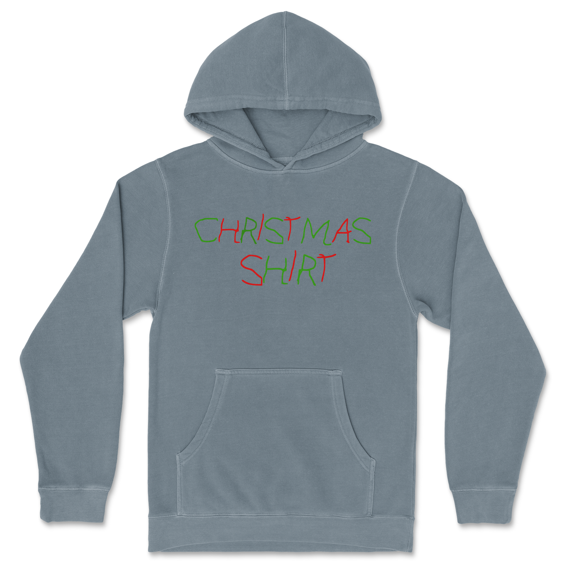 Independent Clothing Co. Hoodie Christmas Shirt in Blue-Magic